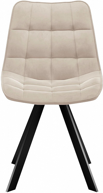 Стул DikLine 229 поворотный, B03 BEIGE, ножки черные